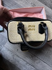 Mui Mui Rattan Style Bag