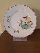 Shelley Mabel Lucie Attwell Small Purple Edged Plate