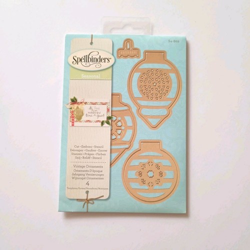 Spellbinders vintage ornaments - spellbinders,