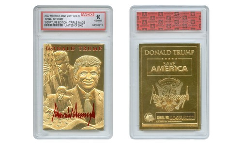 Donald trump 5000 triple - trump, s/n