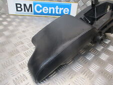 BMW E46 3 SERIES 98-06 FRONT CENTRE ARMREST BLACK STITCHED LEATHER REF 25