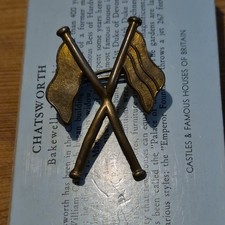 Original British Army WW1 / WW2 Signallers Sleeve Badge