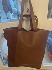Whistles Tan Leather/suede