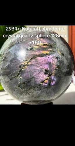 Natural labradorite crystal - labradorite,