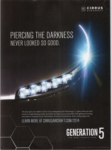 Cirrus aircraft magazine - magazine, ad
