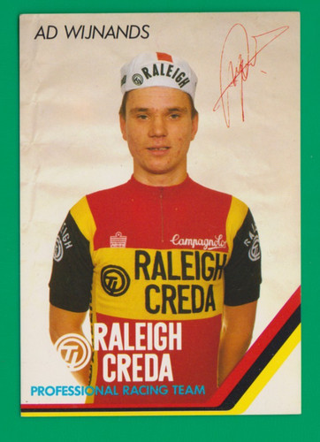 Cycling card - cycling, ad