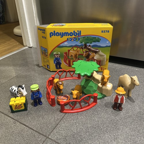 Playmobil lion enclosure - playmobil, 1.2.3