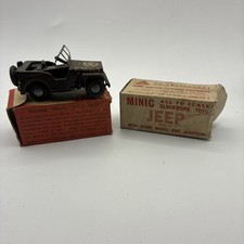 Tri-ang MINIC Military Jeep–