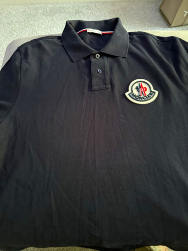 Moncler black short sleeve - moncler,