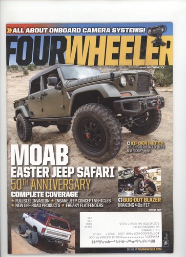 Four wheeler august 2016 jeep - four,