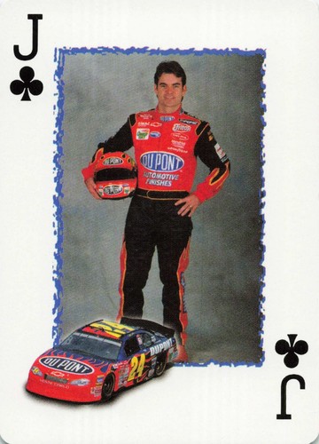 Nascar jeff gordon jack spades - nascar,