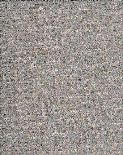 Plain grey floral checked - floral,,