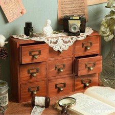 Desktop Small Wooden Chest of