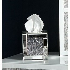 New CUBE TISSUE BOX Silver