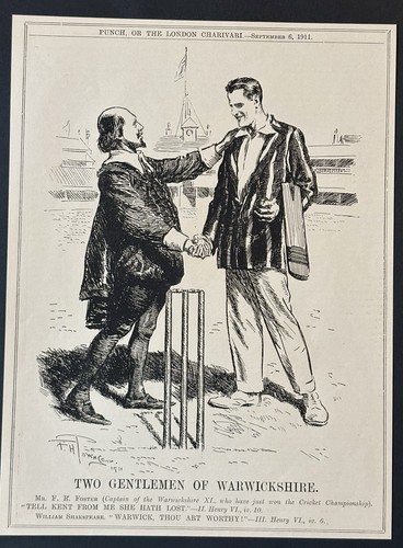 Warwickshire county cricket - county,