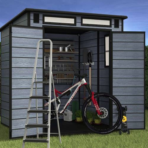 6x6ft plastic garden - 6x6ft,