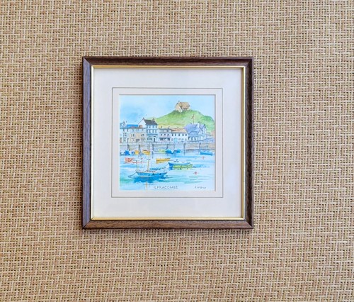 Vintage wall art made - made, in