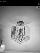 NEXT Crystal Chandelier Beautiful Piece. 3 Light