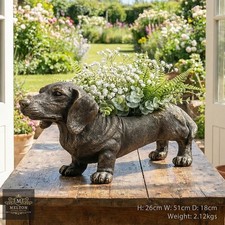 Sausage Dog Planter Dachshund