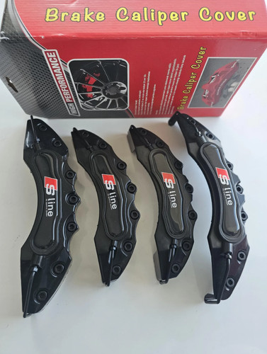 Pcs brake caliper covers red - 4,