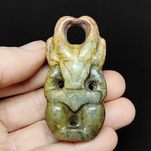 Chinese hetian jade - 2.5"chinese,