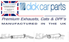 OCTAVIA III 1.4 TSi 5E3 NL3 NR3 5E5 5E6  EXHAUST SYSTEM Centre + Tail Pipe