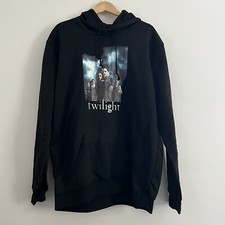 Twilight Saga First Movie Black Hoodie XL Hooded Sweatshirt Edward Cullen