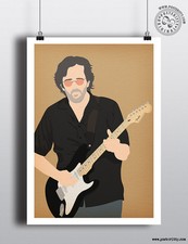 ERIC CLAPTON - Minimalist Music Poster Posteritty Minimal Print Tears in Heaven