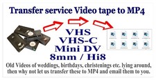 CAMCORDER TAPE TO DIGITAL