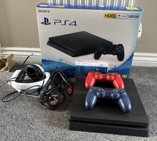 PS4 Slim Console 500GB Black