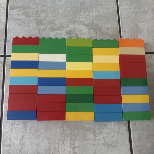 Duplo 2x4 stud bricks - 50,