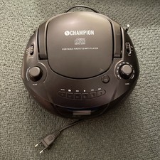 PORTABLE CD PLAYER BOOMBOX