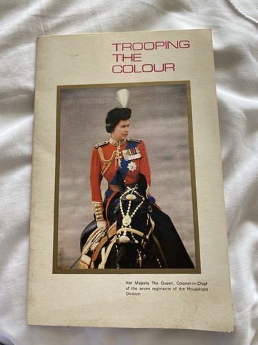 Trooping the colour - colour, programme