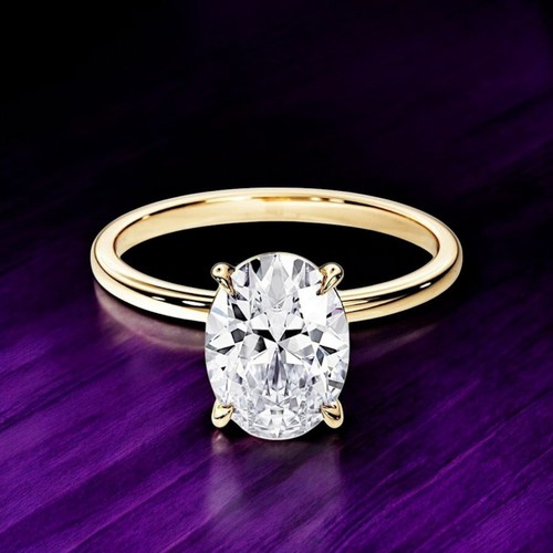 Diamond ring gold lab - diamond,