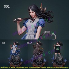Alice Woman 1/12 1/8 1/6 1/4 1/3 Unpainted Model Kit Unassembled 3D Print 3 Ver.