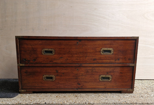 Campaign chest drawers - chest, 2