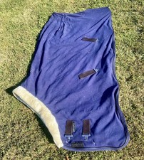 Equitheme Fleece Horseware Rug Navy/Cream 5’9