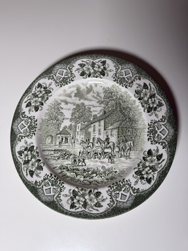 English ironstone plate - english,