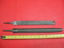 2 x vintage files 1 flat and 1