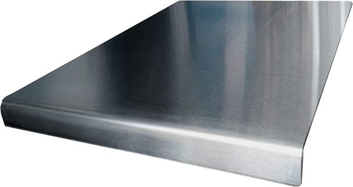 Stainless steel worktop - stainless,