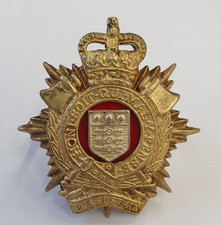 Cap Badge Brass Army Royal