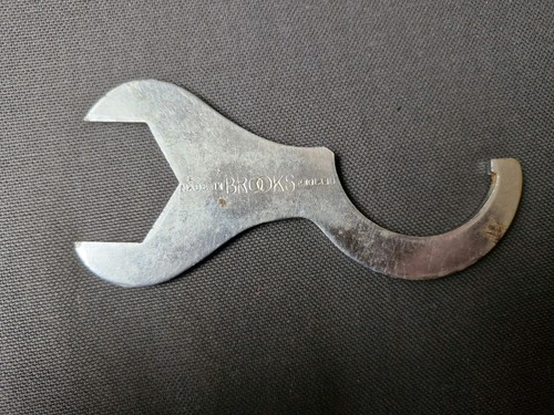 Vintage brooks spanner - vintage,