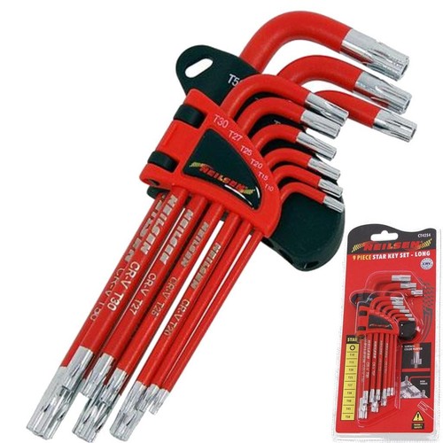 Neilsen 9pc long tamperproof - neilsen,