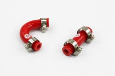 Silicone Oil Cooler Coolant Hoses From Hell fit Toyota MR2 Turbo Rev1-2 Red