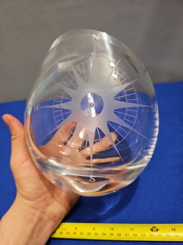 Dartington crystal vase - crystal,