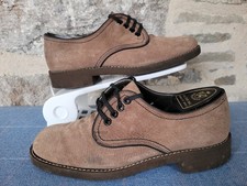 Vintage Cebo Mens Uk Size 6 Suede Brown MOD Shoes 60s 70s Czecslovakia Rare VGC