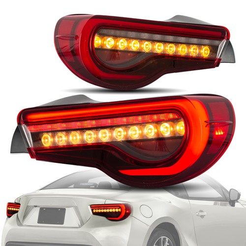 Vland red led rear lights - led,