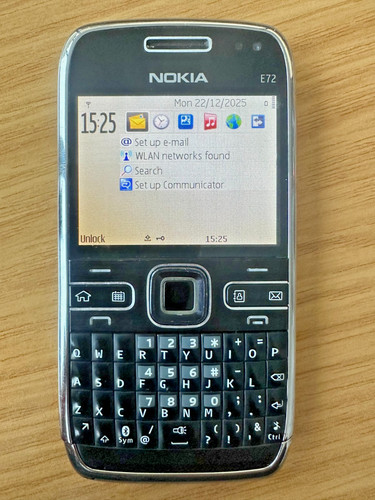 Nokia e72 smartphone black - nokia,