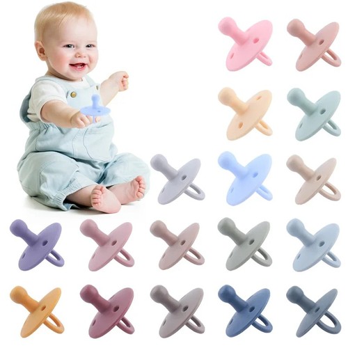 Baby silicone pacifier soft - baby,