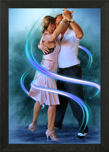 Dance tango framed wall art - wall,
